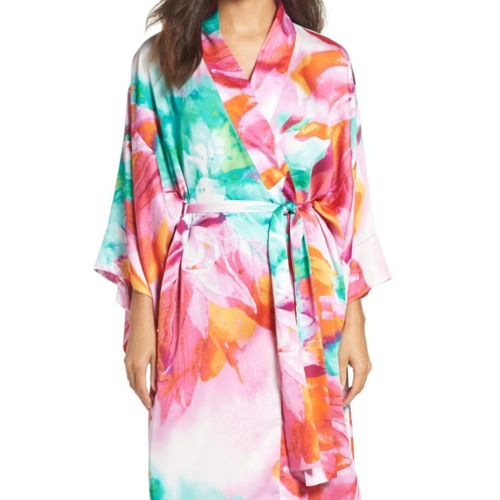 Natori Satin Kimono Robe